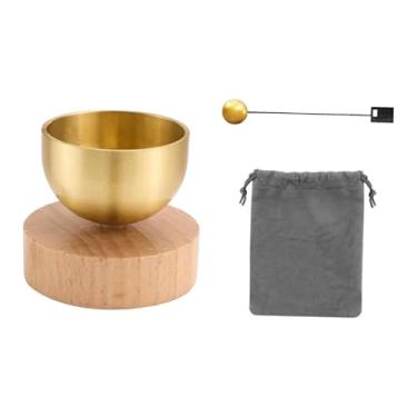 Imagem de Aymzbd Mini Tigelas Tibetanas, Tigela para Meditação, Instrumento Musical para Casa E Escritório, Presente Ideal para Iniciantes, com Bolsa.