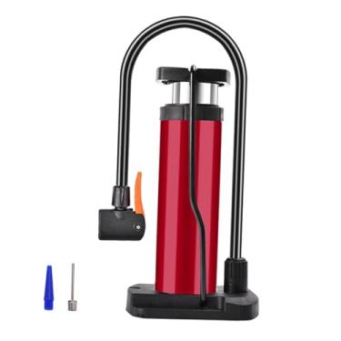 Imagem de Pegciuho Bomba de Ar para Bicicleta, Compacta E Portátil de Alta Pressão, Ideal para Motocicletas, Bicicletas, Bolas de Basquete, Boias E Outros Pneus, vermelho