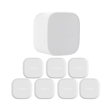 Imagem de Kit 8 Caixas de Passagem Plástica Câmeras Bullet/Dome Interno VBOX 100