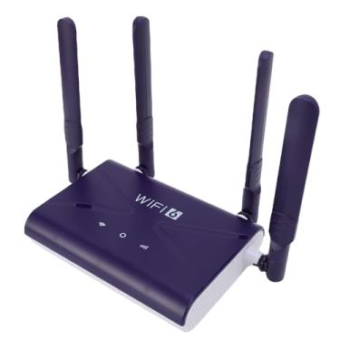 Imagem de RiToEasysports Roteador Sem Fio WiFi 6 300 Mbps 4G LTE 5G CPE Com Slot para Cartão SIM, 4 Antenas de Alto Ganho para Jogos de Streaming na Internet Em Casa e Trabalho No Telefone, Laptop, PC