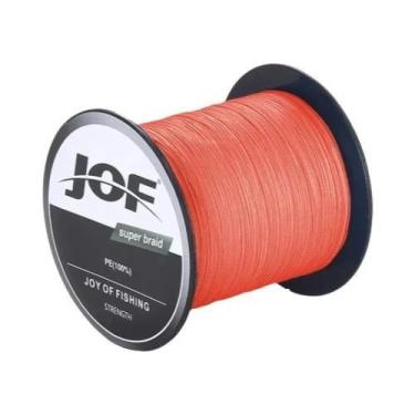 Imagem de Linha De Pesca Trançada Multifilamento PE JOF 300 De 500M 8x Super Par