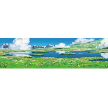 Imagem de 950-204 of Secret Garden of 950 Piece Studio Ghibli Background Art Series Howl