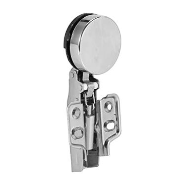 Imagem de HEEPDD Instalação Mecanismo Durável Ideal para Armários de Vidro de Cozinha, Guarda-roupas e Estantes Dobradiça de Gabinete de 2 Unidades, Aço Laminado a Frio, Fácil Necessidade Diária Doméstica