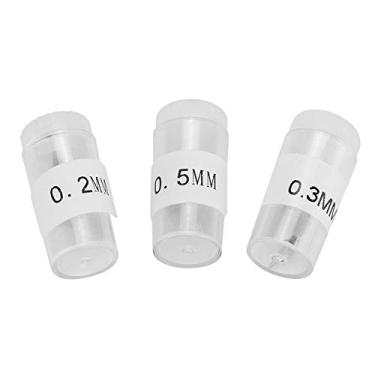 Imagem de Generic Conjunto de Pontas de Agulhas para Bicos de Aço Inoxidável Prateado de Substituição de Aerógrafo para Aerografia de Precisão para Iniciantes Com Recipientes de Armazenamento, 3 Unidades 0,2 Mm 0,3 Mm 0,5