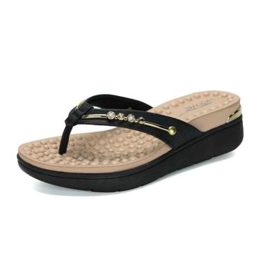 Imagem de Chinelo Tamanco De dedo Salto Medio Modare 7151.115