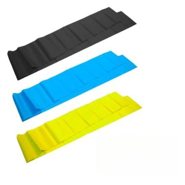 Imagem de Kit elástico com 3 níveis de fisioterapia