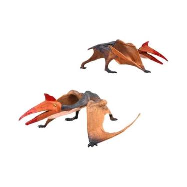 Imagem de Mini Modelo De Dinossauro Para Crianças Stegosaurus Saichania Figura D