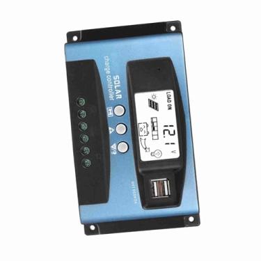 Imagem de ZJchao Controlador de Carga Solar MPPT de Alta Eficiência 40A 50A 60A 100A Display LCD USB Duplo 12V 24V de Grau Industrial para de Energia Solar Material ABS (40A)