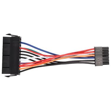 Imagem de Cryfokt Acessórios de Computador Cabo de Alimentação de Alto Desempenho 18AWG 24 Pinos a 14 Pinos Condutor de Cobre Desempenho Estável para Placa-mãe Q77/B75/A75/Q75
