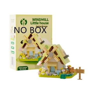 Imagem de Blocos De Montar Educacionais Infantis: Casa Na Árvore Com Cata-vento 