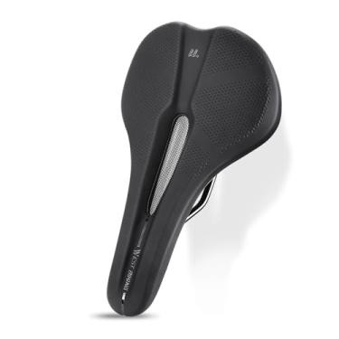Imagem de Selim de bicicleta selim de bicicleta de estrada selim de bicicleta de montanha oco ventilado couro PU assentos e selins de bicicleta confortáveis e leves