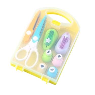 Imagem de Nishiyuenyi Conjunto de 6 Furadores de Papel com Formatos Especiais para Scrapbooking, Projetos DIY E Trabalhos Manuais em Papel para Festivais.