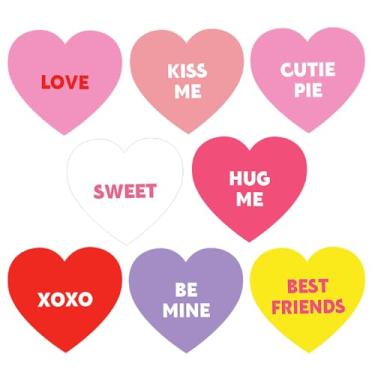 Imagem de Vuzvuv 600 peças, citações engraçadas, rosa, branco, amarelo, roxo, coração, adesivos, adesivos fofos de 2,5 cm para aniversários de casamento, selo de envelopes e embalagens para pequenas empresas