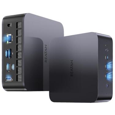 Imagem de Reatan Mini PC para jogos AI X7 OK, AMD Ryzen 7 255 (8C/16T, até 4,9 GHz) Radeon 781M