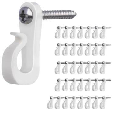 Imagem de 30 ganchos de parede são adequados para luminárias montadas na parede, iluminação decorativa e monitores de plantas internas