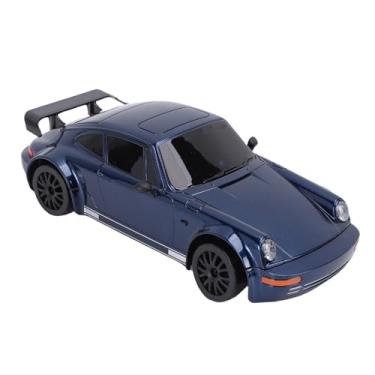 Imagem de Asixxsix Carro de drift RC, 2.4G 1/20 15km/h Mini carro de drift RC em escala com motor de alta potência, 4 pneus de corrida, de 4WD para manobras de (BLUE)