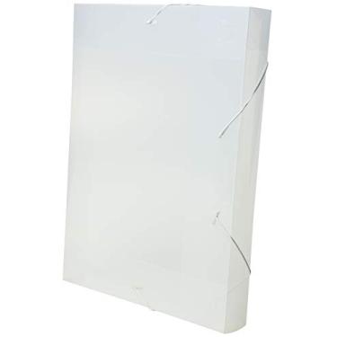 Imagem de Pasta Aba Elástico Ofício Lombo 4 cm Line, Dello, Cristal, 0257.H.0050