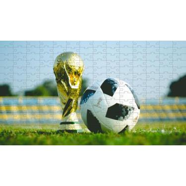 Imagem de 4 Quebra-Cabeça Cognitivo Reabilitação Idosos Futebol 40 pc - Autlab J