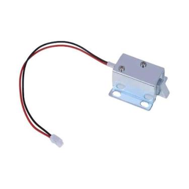 Imagem de Fechadura Elétrica Inteligente Antiderrapante 12V Para Armário, Caixa 