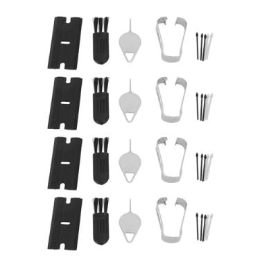 Imagem de Dioche Dicas de Substituição da Caneta para Tab S9 S9 + Plus Ultra FE 20 Pack ABS Material Deslize Suave Durável Resistente Ao Desgaste Com Ferramentas de Instalação (Preto Cinza)