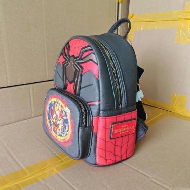 Imagem de Mochila De Cartoon Do Homem-Aranha Da Marvel Para Crianças Viagem De V