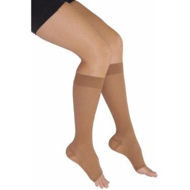 Imagem de Meia Elástica Ultraline 20-30Mmhg Panturrilha Venosan, Bege, XXG 