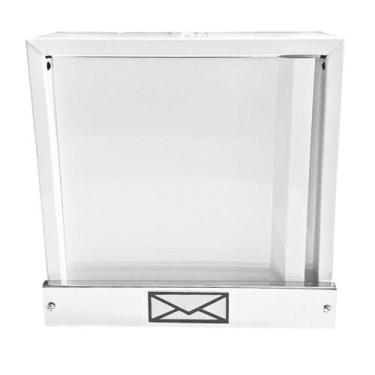 Imagem de Caixa De Correio Para Portão Grade Vertical Moderna Caixinha Correios 