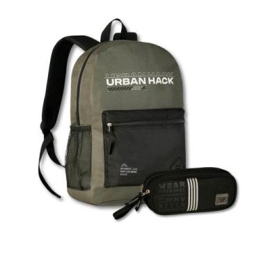 Imagem de Kit Escolar Mochila + Estojo Style Menino Original Clio -