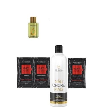 Imagem de Borabella Não Chore Tratamento 350ml + Argan 7ml + Sachês