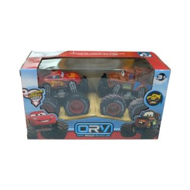 Imagem de Conjunto De Brinquedos De Carros Off-Road Da Disney Pixar Para Criança