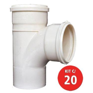 Imagem de Kit C/ 20 TE P/ Esgoto 40mm Multilit