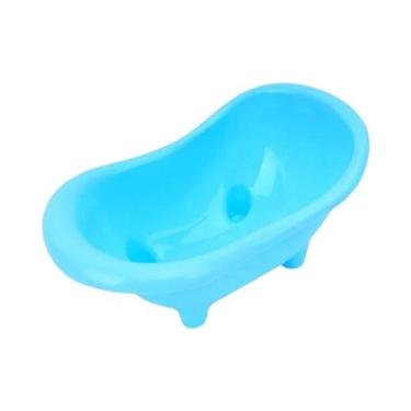 Imagem de Banheira De Plástico Para Banho De Hamster, Brinquedo Para Acessórios 