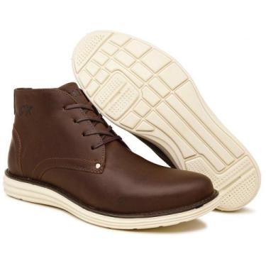 Imagem de Bota casual masculina couro marrom - Galsax, Masculino, 39, Marrom