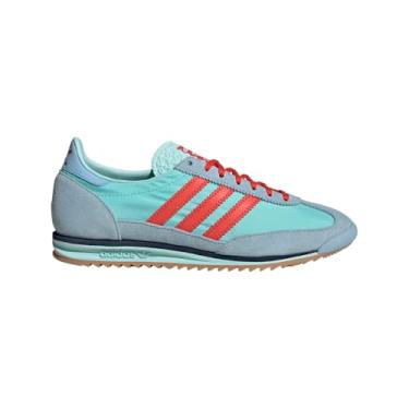Imagem de Adidas Originals SL 72 - Feminino (JH7397, Semi Flash Aqua/Vermelho Brilhante/Céu Claro), Semiflash aqua/vermelho brilhante/céu claro, 38