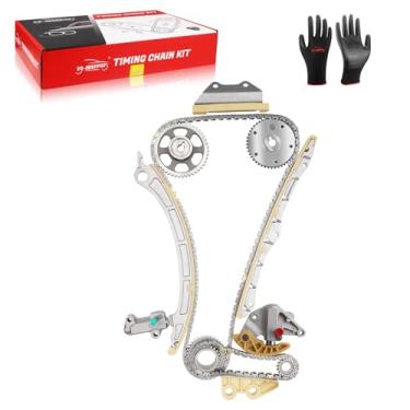 Imagem de YA-MAYPAY Kit de corrente de distribuição do motor compatível com Honda Accord Odyssey Civic CR-V Crosstour K24Z2 K24Y6 K24Z8 K24Y3 2,4L com eixo tensor