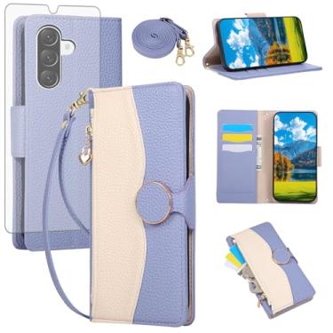 Imagem de Asuwish Capa de telefone para A36 5G PJLZWLLK US Roxo