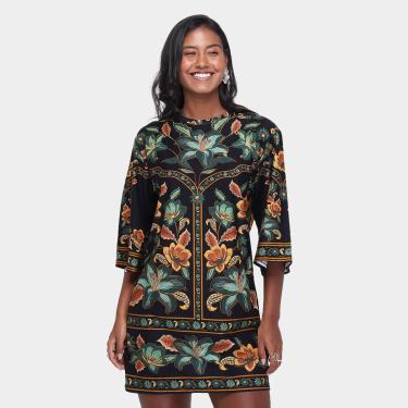 Imagem de Vestido Farm Tshirt Big Marcelle Feminino-Feminino