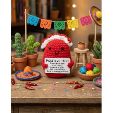 Imagem de Decoração de malha de rosto engraçado, enfeite de mesa feito à mão, decoração de quarto caprichosa fofa para mesa de escritório em casa DJA1282-02