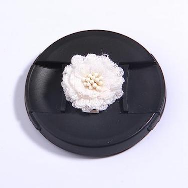 Imagem de NevStp 10 peças de flores artificiais de chiffon rosa camélia para decoração de vestido de convite de casamento, 9