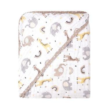 Imagem de Toalha soft bublim petit - girafa para bebês