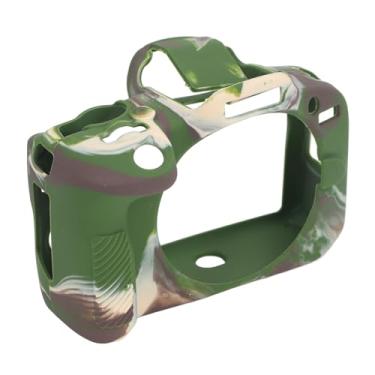 Imagem de Jopwkuin Capa Protetora de Silicone Macio para Câmera R100, Pele Antiderrapante à Prova de Choque Com Aderência Confortável para Câmera R100 (Camuflar)