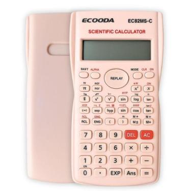 Imagem de Calculadora Científica Rosa 82MS 240 Funções Escritório Estudante - KO