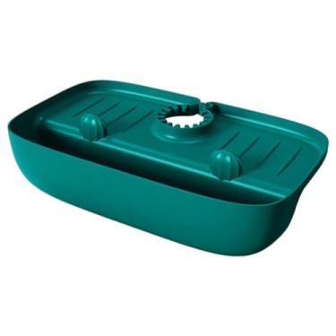 Imagem de SiaBiced Tapete para de Pia de Cozinha, Fácil de Instalar, Tapete de Secagem, Bandeja Coletora para Alça de, Protetor Eficiente, Verde, Tamanho real