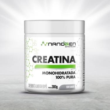 Imagem de Creatina Monohidratada 100 Pura 300g Força E Desempenho - NANOGEN BIOT