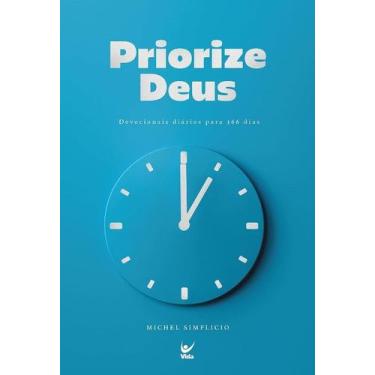 Imagem de Priorize Deus - Devocionais Diarios para 366 Dias - Capa Azul - EDITOR