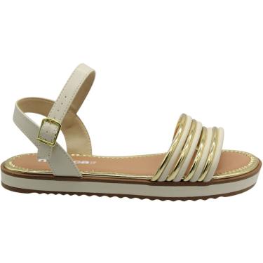 Imagem de Sandália Plataforma Moleca Tiras Glamurosas Feminina