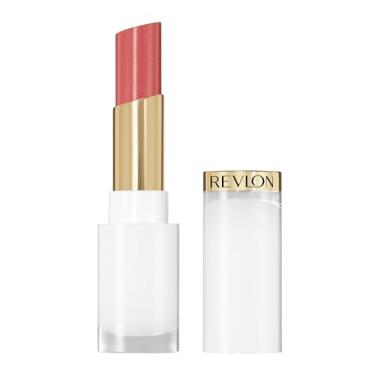 Imagem de REVLON Bálsamo de brilho de vidro super lustroso, protetor labial hidratante com ácido hialurônico, aloe e quartzo rosa, brilho de mel 003, 3 g
