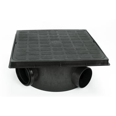 Imagem de Caixa Inspeção Com Prolongador Dn100 Passagem Esgoto Tampa Q