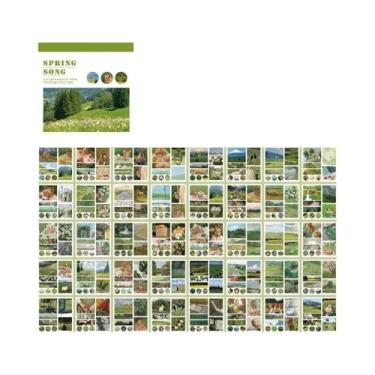 Imagem de 40 Adesivos Decorativos DIY Para Planner E Scrapbook: Material De Pape