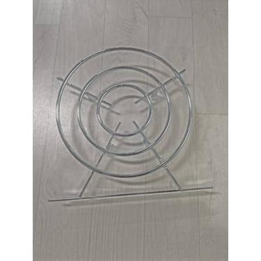 Imagem de Grelha de fogão de aço para churrasqueira Coleman RoadTrip – Fogão de aço de alto carbono resistente à ferrugem, serve para frigideiras de 30 cm, ideal para acampar, grelhar e muito mais